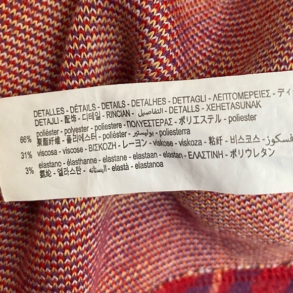 2/$30 | Zara cropped knit marbled jacquard sweater (size M) - Picture 8 of 10